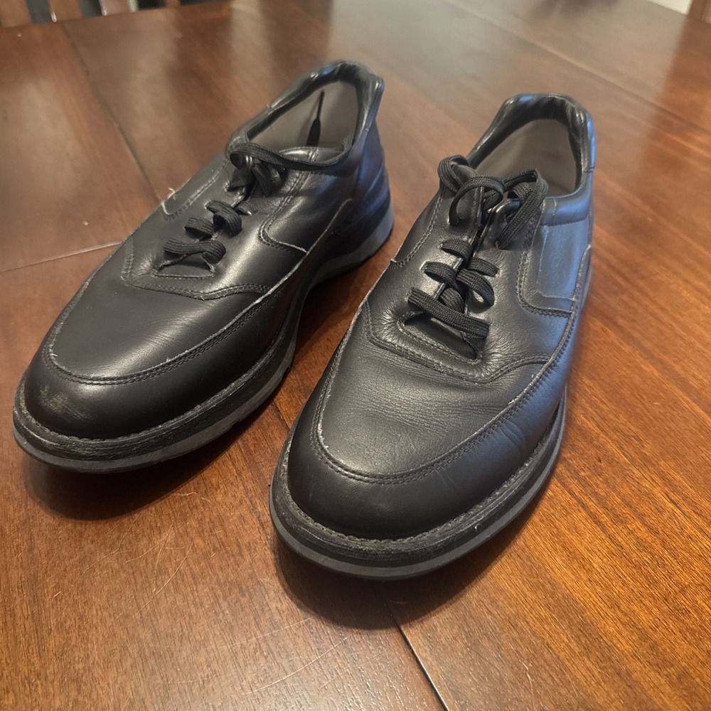 Rockport Walker Lace-Up Men's Leather‎ Comfort Shoes Size 13 Medium Made Hungary